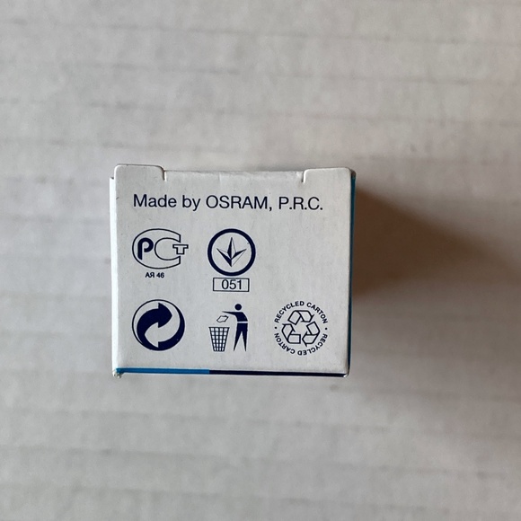 Osram Halostar 50 W Halogen Bulbs Set of 9 in Boxes 12V GY6.35 Bi-Pin Base - Picture 10 of 11